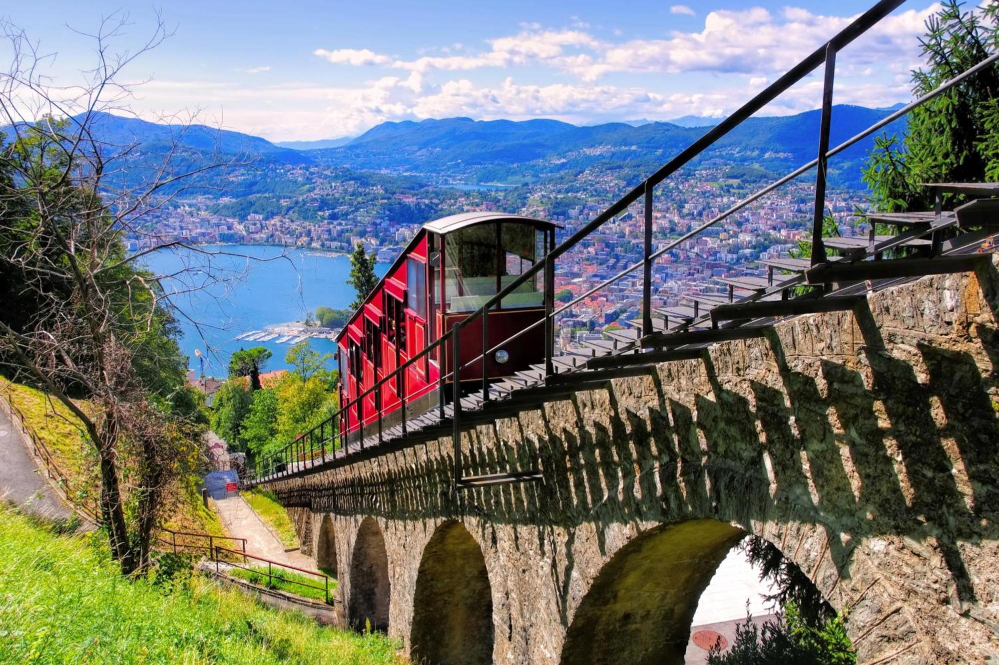 Ca' Gina Panoramica Lugano Exterior foto