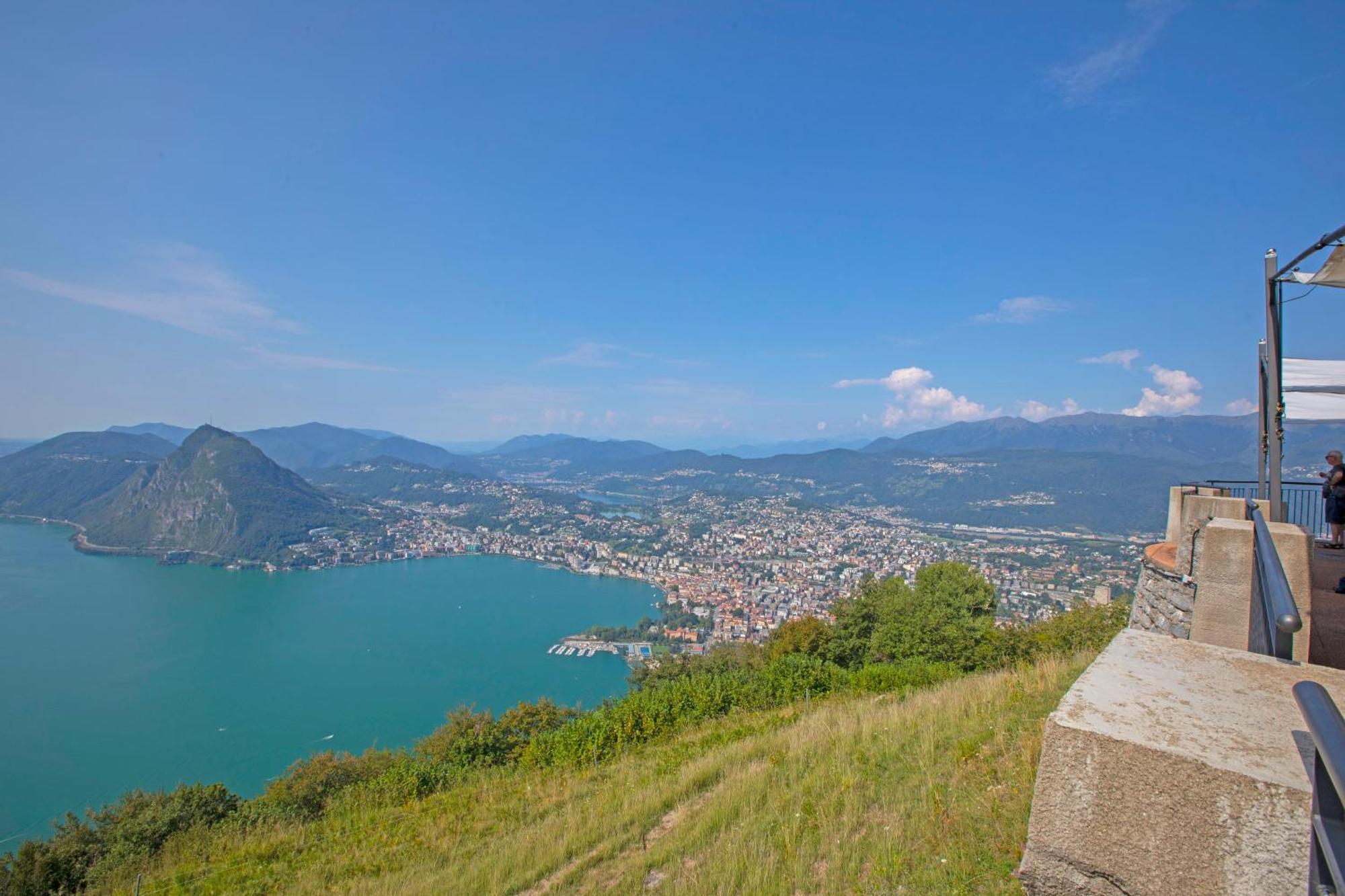 Ca' Gina Panoramica Lugano Exterior foto