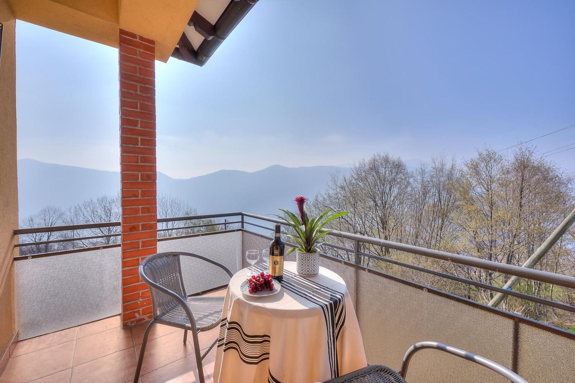 Ca' Gina Panoramica Lugano Exterior foto